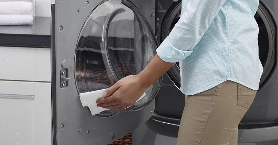 איך מנקים מכונת כביסה: מכונות להטענה קדמית