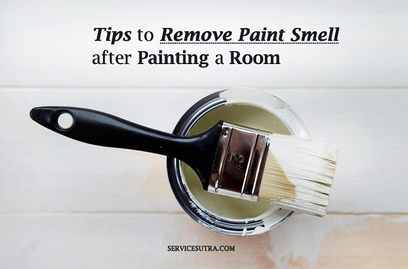איך להיפטר מריח צבעי קיר וצבע שמן