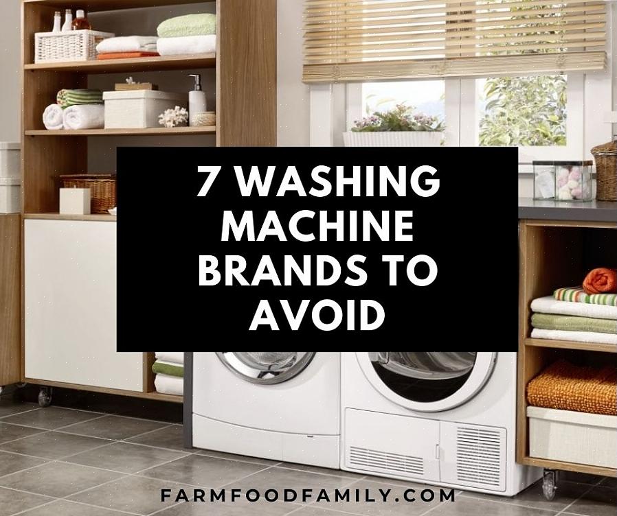 תצטרך לקחת בחשבון את דרישות הבית שלך כדי להבין מהי מכונת הכביסה הטובה ביותר לקנות