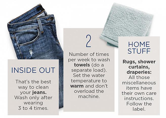 לדעת איך לכבס את הבגדים בצורה הנכונה היא חיונית