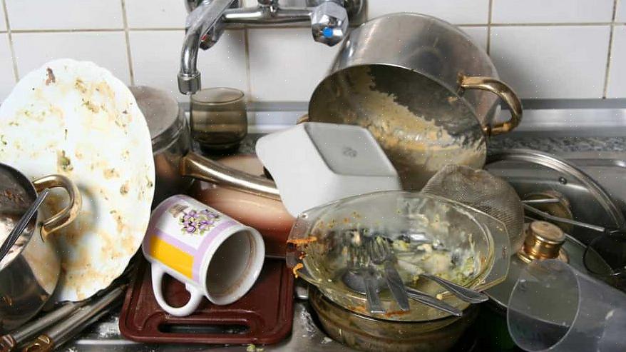 Že proces mytí nádobí se zrychlí a usnadní