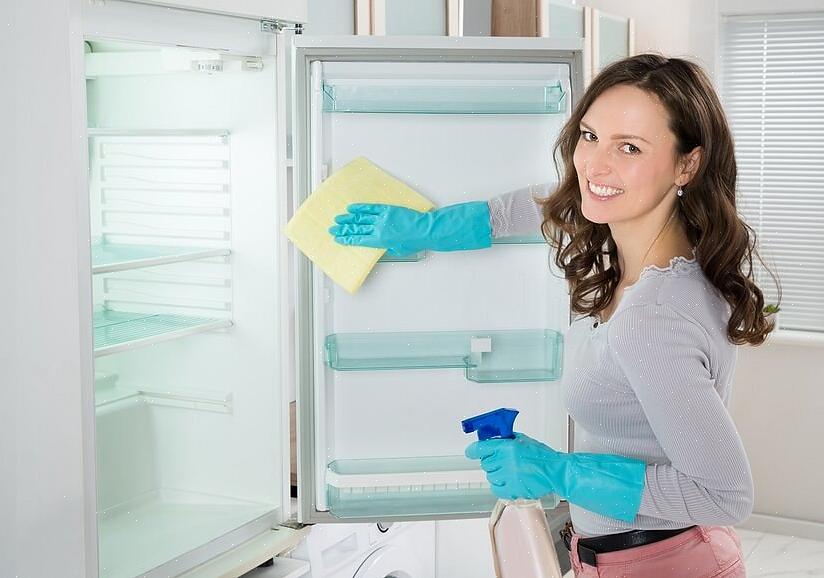 Et rent kjøleskap betyr ren