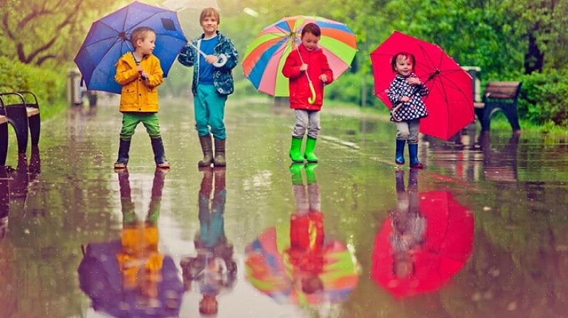 Regnværsdagsaktiviteter for barn