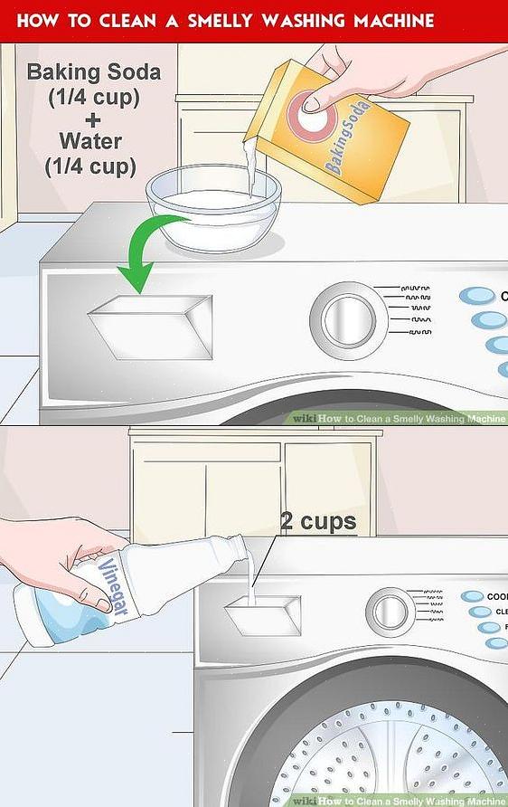 מכונת כביסה מסריחה עלולה לגרום לבגדים מסריחים
