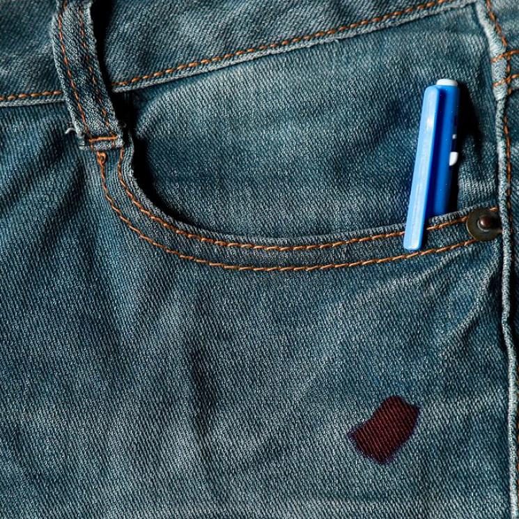 כיצד להסיר כתם שמן על ג'ינס או מכנסיים