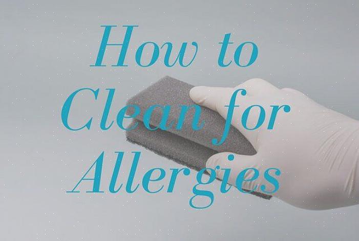 I tillegg til å vaske sengetøy regelmessig for å lindre allergi