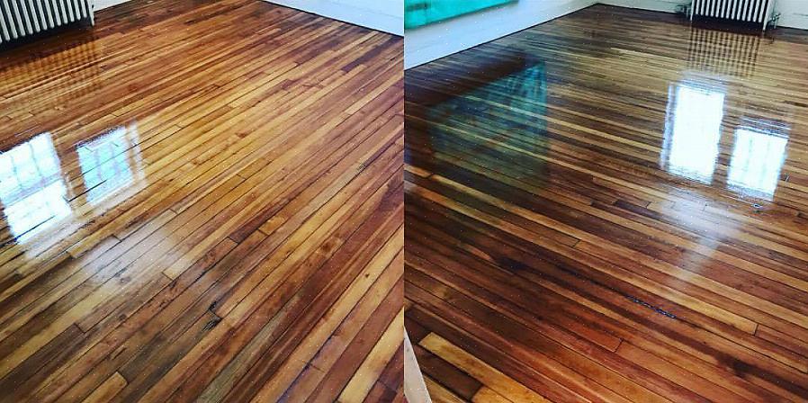 Hoe u te werk moet gaan als u uw houten vloer wilt renoveren