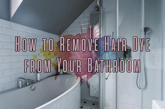 Sådan fjerner du fra tøj, badeværelset og overflader