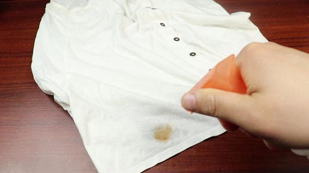 איך להיפטר מכתמים על בגדים לבנים - ממה להימנע