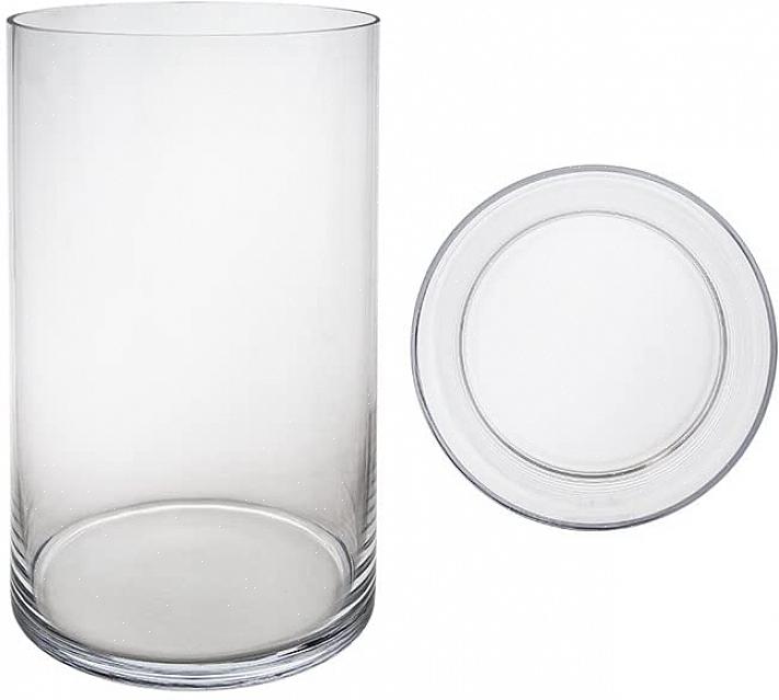 Slik rengjør du glassvaser: utvendig