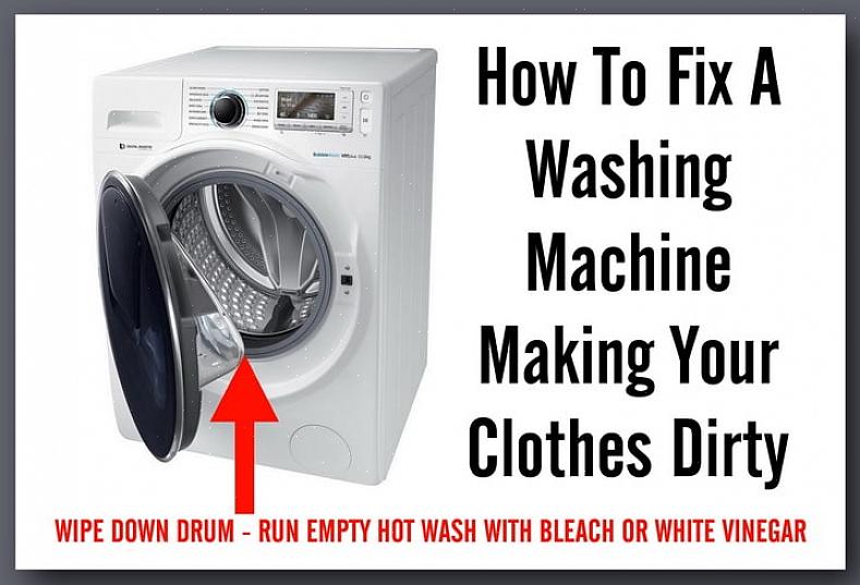 Als de wasmachine stinkt