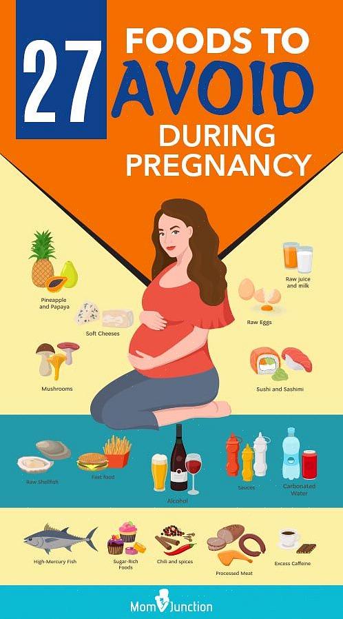 Dingen om te vermijden tijdens de zwangerschap
