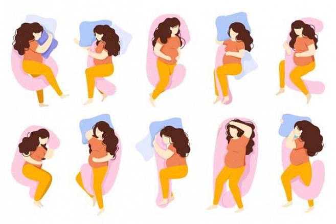 שינה על הגב אינה מומלצת כתנוחת שינה טובה לנשים בהריון