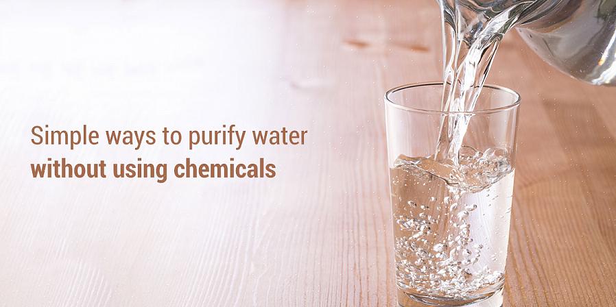 Er det en enkel måte å rense grumsete vann