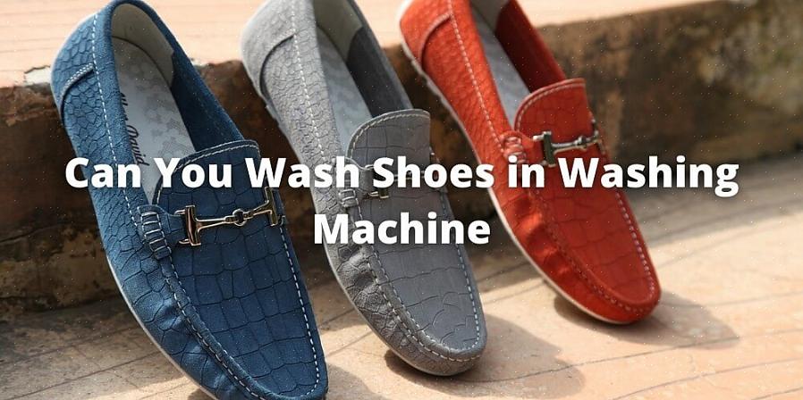 כמה נעלי עור ניתן אפילו לכבס במכונת הכביסה