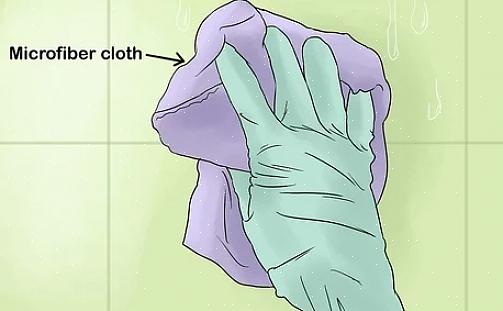 Hvordan fjerner du skimmelsvamp på badeværelset