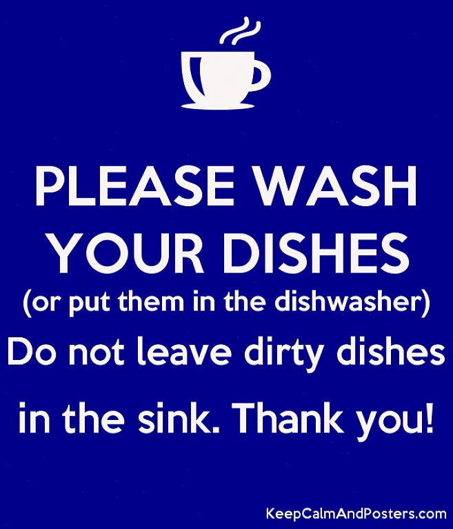 Ta skitten servise ut av oppvaskmaskinen