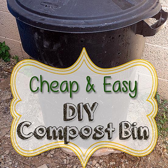 Hvordan lage kompost trinn for trinn