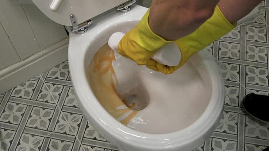 Como remover o calcário do vaso sanitário