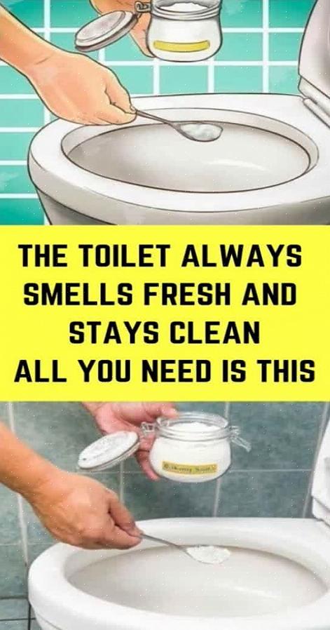 Odores no vaso sanitário é limpando diariamente