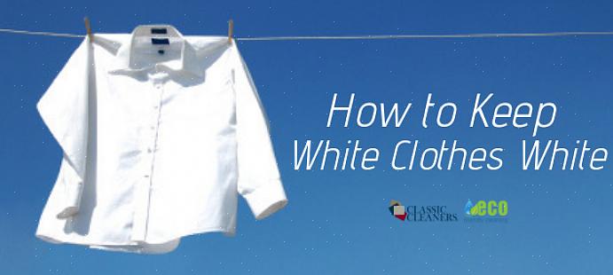 זכור לא להעמיס יתר על המידה את מכונת הכביסה שלך כאשר אתה מכבס את הבגדים הלבנים שלך